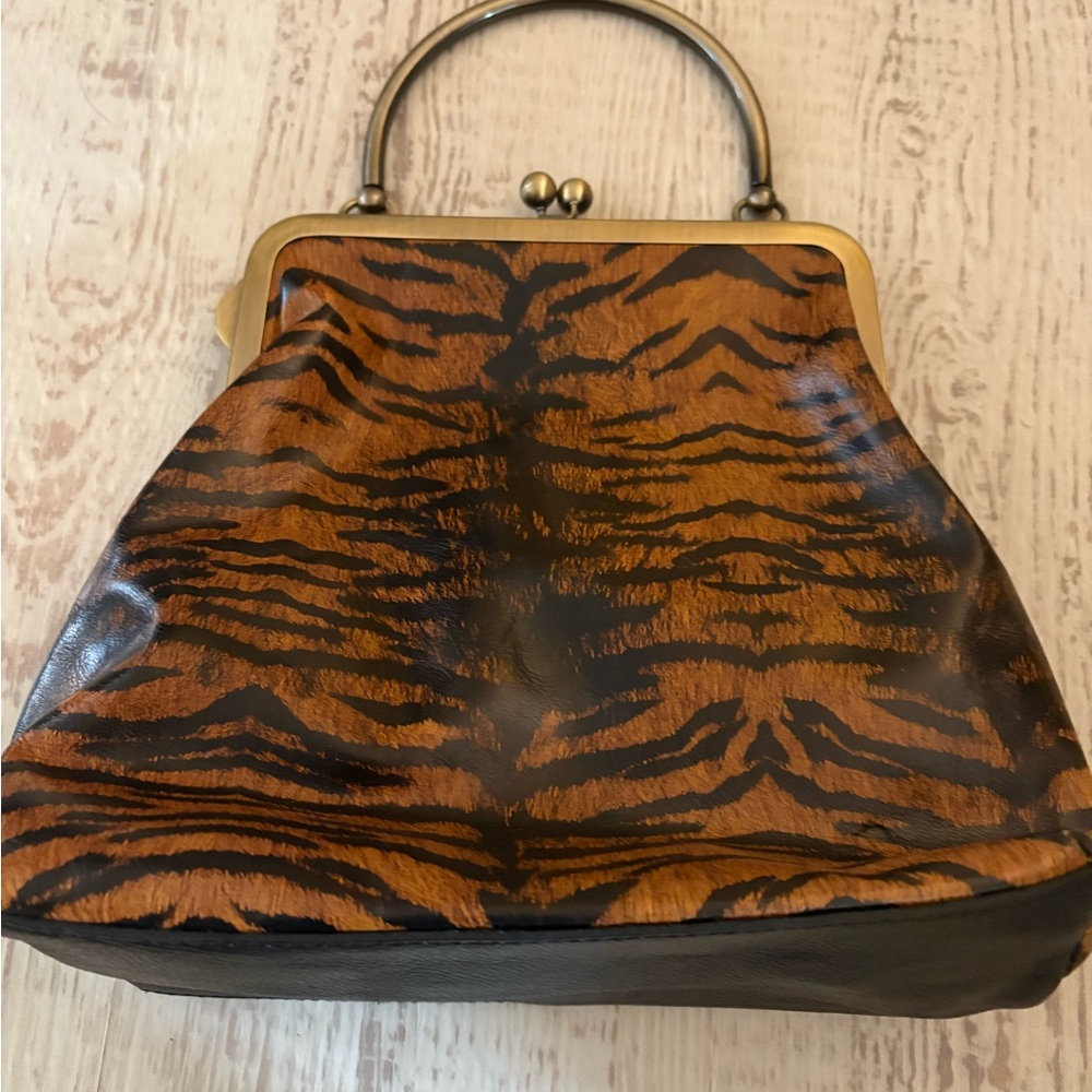Patricia Nash great used condition animal print bag. TODAY ONLY final